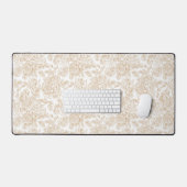 Motif Rose Vintage beige (Clavier et souris)