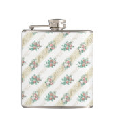 Motif Rose vintage - Flacon (Devant)