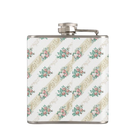 Motif Rose vintage - Flacon (Dos)