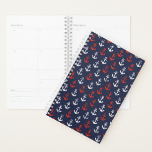 Motif Rouge Blanc Et Bleu