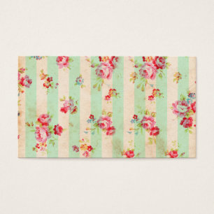 Motif rouge Girly chic minable de rayures de roses
