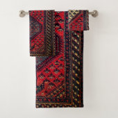 Motif rouge oriental  (En situation)