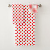 Motif rouge pomme (En situation)