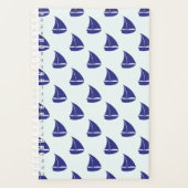 Motif Royal Blue Sailboat (Devant)