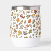 Motif rustique de champignons et de feuilles de la (Gauche)