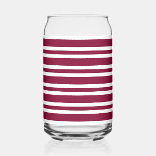 Motif sans couture à rayures blanches et burgundy