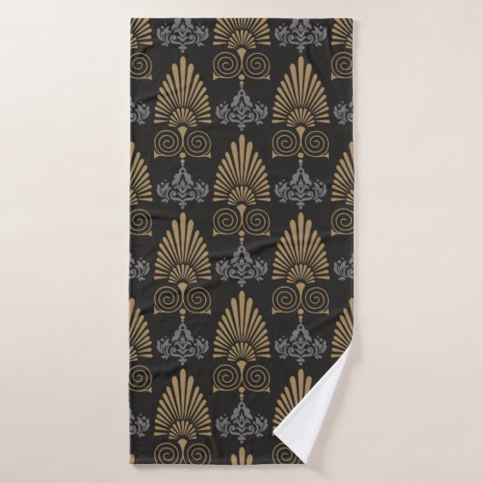 Motif sans couture Arrière - plan dans le style ar (Serviette de bain)