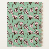 Motif sans couture avec bourgeons floraux des arbr (Dos)
