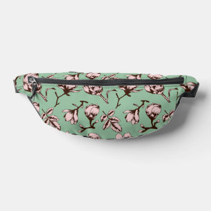 Motif sans couture avec bourgeons floraux des arbr