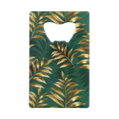 Motif sans couture avec des fougères dorées (Dos)