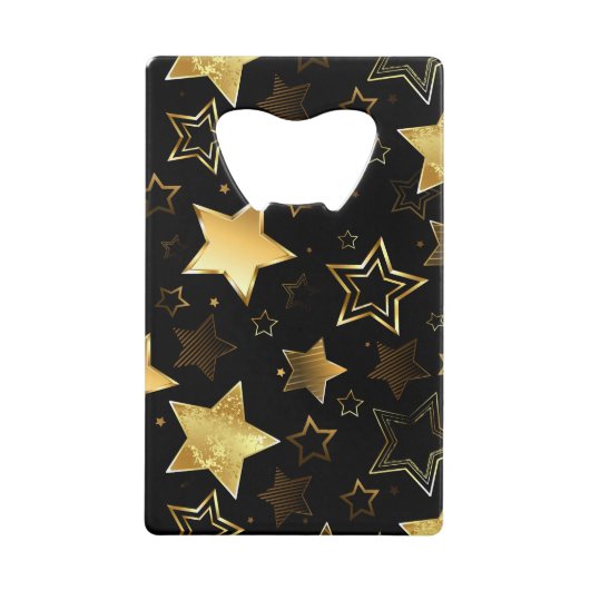 Motif sans couture avec étoiles d'or (Devant)