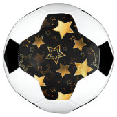 Motif sans couture avec étoiles d'or (Tourné)