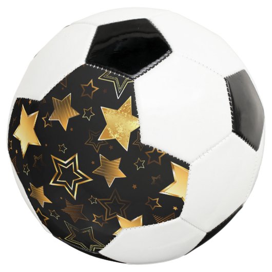 Motif sans couture avec étoiles d'or (3/4)