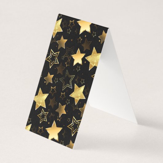 Motif sans couture avec étoiles d'or (Front)