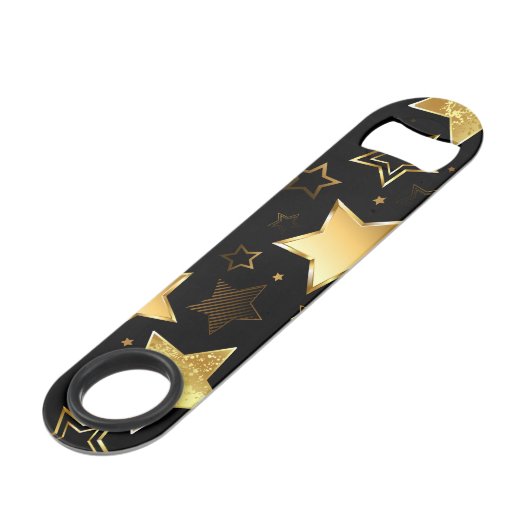 Motif sans couture avec étoiles d'or (Dos Angle)