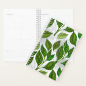Motif sans couture avec Feuilles de thé vert (Devant avec enveloppe)