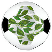 Motif sans couture avec Feuilles de thé vert (Tourné)