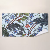 Motif sans couture avec fleurs dans le style art d (Serviette de bain)