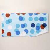 Motif sans couture avec ornement doodle abstrait, (Serviette de bain)