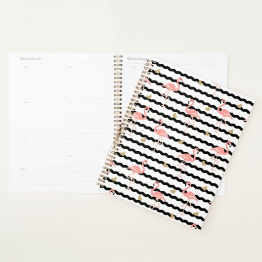 Motif sans couture de flamant rose mignon (Devant avec enveloppe)