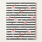 Motif sans couture de flamant rose mignon (Dos)
