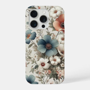 Motif sans couture de fleurs colorées mignonnes