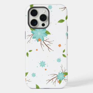 Motif sans couture de fleurs naturelles
