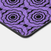 Motif sans couture de fleurs noir violet (Coin)