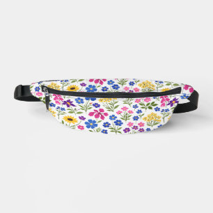 Motif sans couture de fleurs sauvages minimaliste