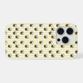 Motif sans couture de jolie abeille (Verso Horizontal)