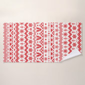 Motif sans couture de Noël (Serviette de bain)
