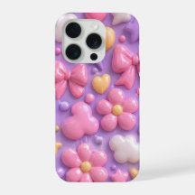 Motif sans couture de rubans et de cœurs pastel Ka