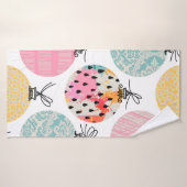 Motif sans couture. Décor de Noël. (Serviette de bain)