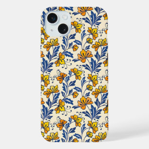 Motif sans couture époustouflant de fleurs et de f