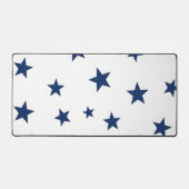 Motif sans couture étoilé bleu marine classique (Recto)
