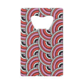 Motif sans couture géométrique rétro (Dos)