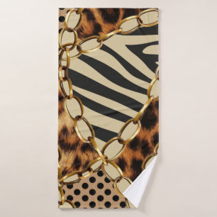 Motif sans couture Leopard Poster de animal