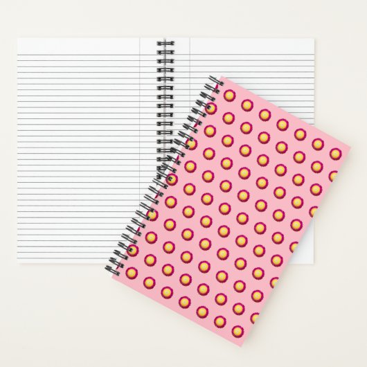 Motif sans couture sur Carnet (À l'intérieur)