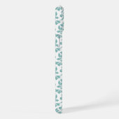 Motif sarcelle damas Feuille (Côté droit)