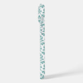 Motif sarcelle damas Feuille (Côté gauche)