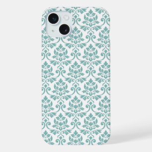 Motif sarcelle damas Feuille