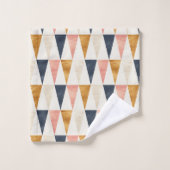 Motif scandinave de drapeau de marine (Gant de toilette)