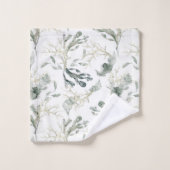 Motif Sea Greens (Gant de toilette)