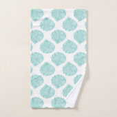 Motif Seafoam Seashell (Serviette à main)