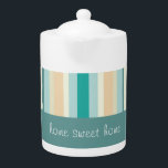 Motif Seashore Stripes<br><div class="desc">Seashore Stripes Motif - avec les couleurs de la plage et de sable de mer, bleu océan, bleu ciel, et mousse. Un design parfait pour les hommes ou les femmes. Nous avons laissé toutes les images utilisées dans cette conception personnalisable - Vous pouvez jouer avec eux à votre contenu de...</div>