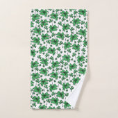 Motif shamrock Clover (Serviette à main)