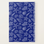 Motif Shell bleu clair | Ajouter votre initiale (Dos)