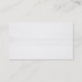 Motif simple gris clair Carte de visite moderne (Dos)