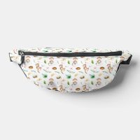 Motif Singes Drôles Aquarelle