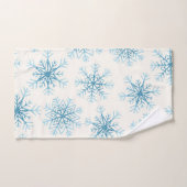 Motif Snowflake (Serviette à main)